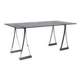 1970s “T07” Trestle dining table by Peter Ghyczy, Netherlands