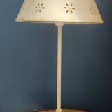 Table lamp in aged metal
