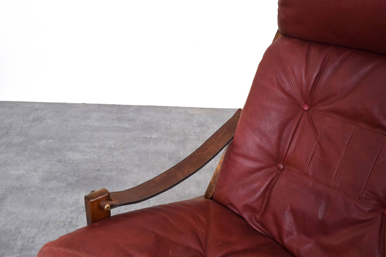 Mid-Century Hunter Lounge Chair by Torbjørn Afdal for Bruksbo, 1960s.