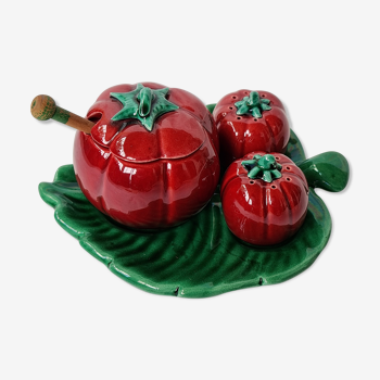 Slurry condiment set