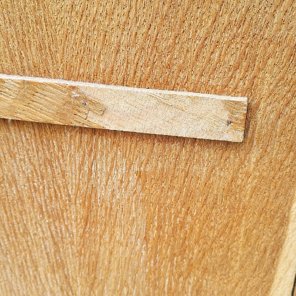 English wardrobe boarding art deco