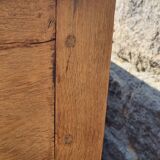 Low country sideboard, solid wood, stylized, late 18th century.