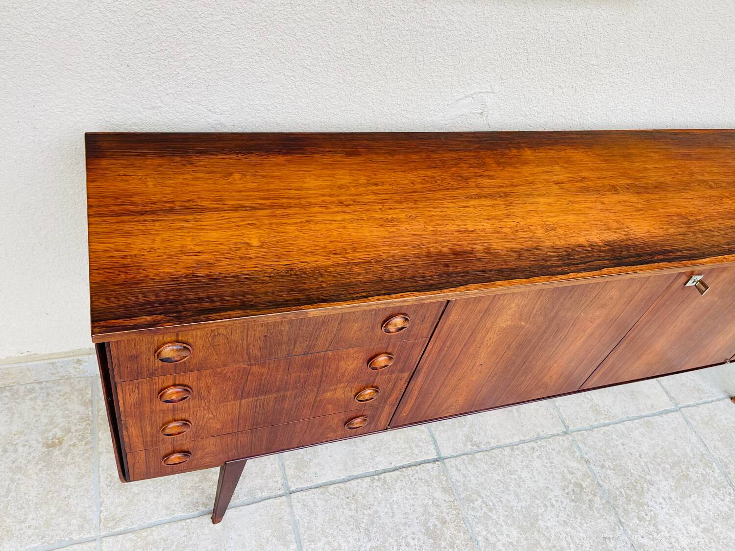 Enfilade scandinave en palissandre 1960