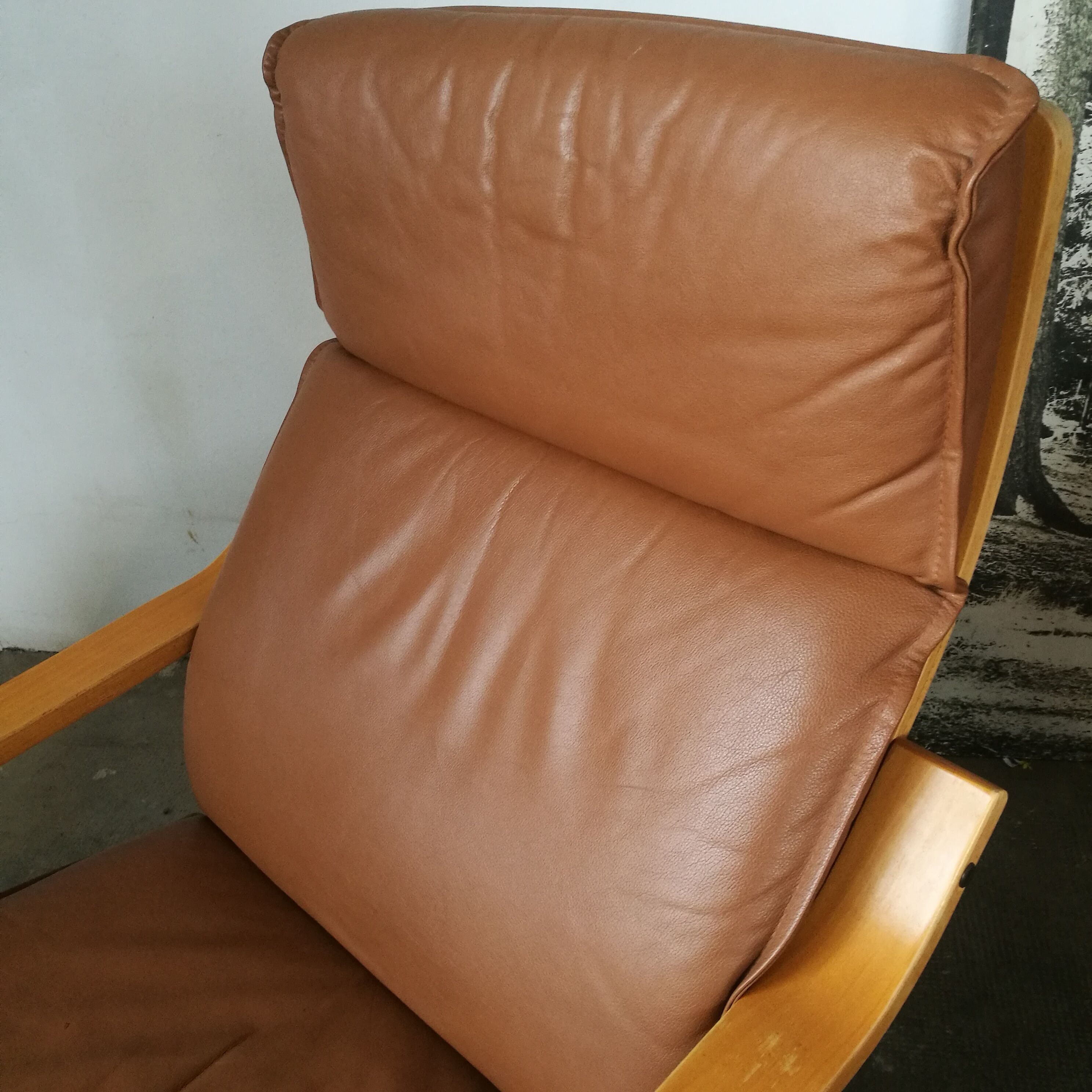 Pair of "Poang" armchairs by Noboru Nakamura