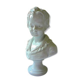 Porcelain bust of Alexandre Brongniart by Houdon
