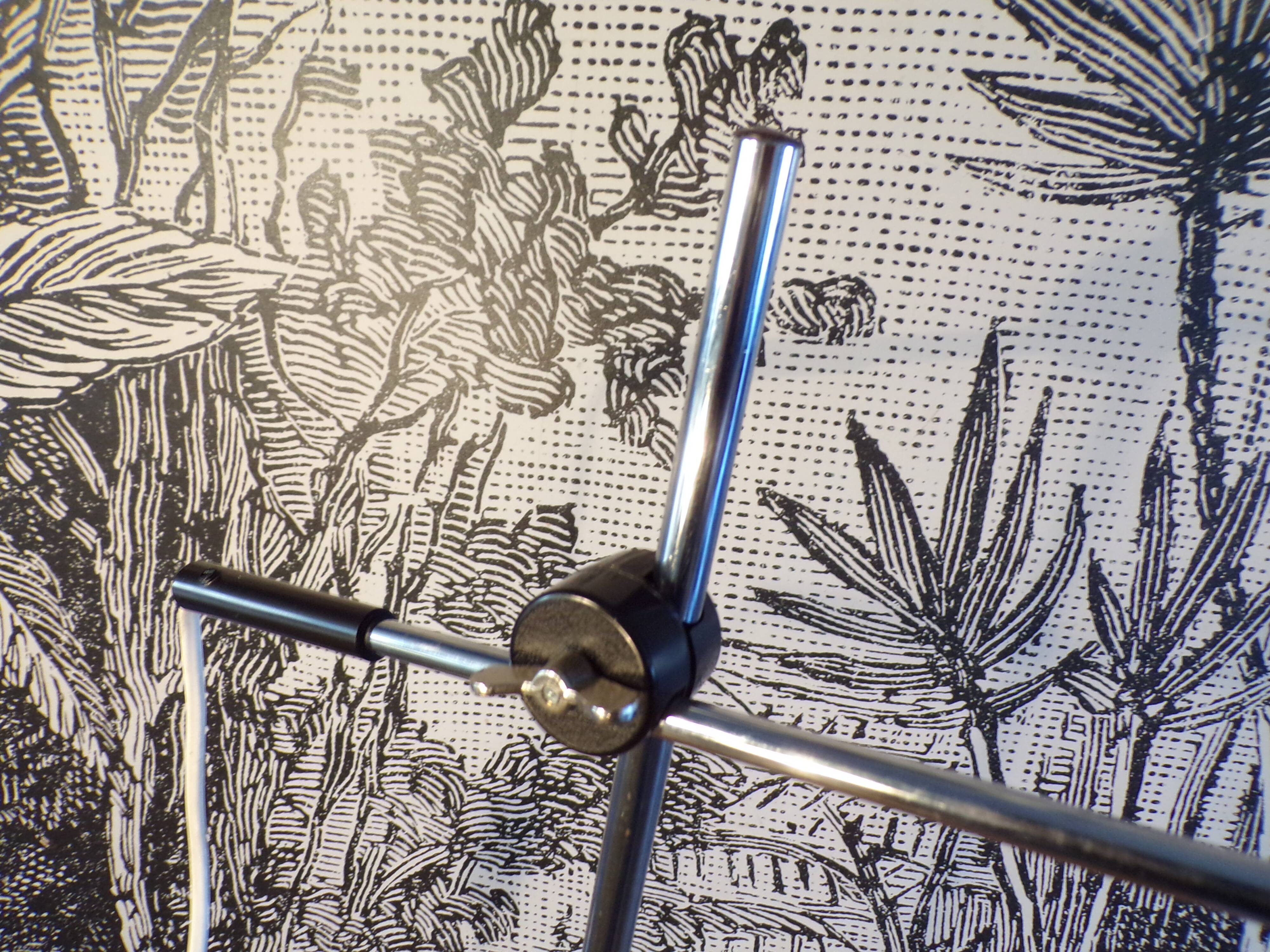 Vintage pendulum floor lamp