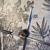 Vintage pendulum floor lamp