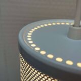 Minimalist perforated metal pendant lamp by Orno, Finland.