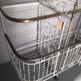 Bakery in 1900 wrought iron shelf