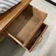 Oak and veneer counter or desk
