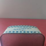 Art Nouveau sheet metal matchbox