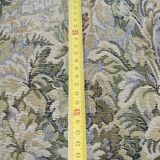 6 Louis XV style solid wood chairs with jacquard upholstery.