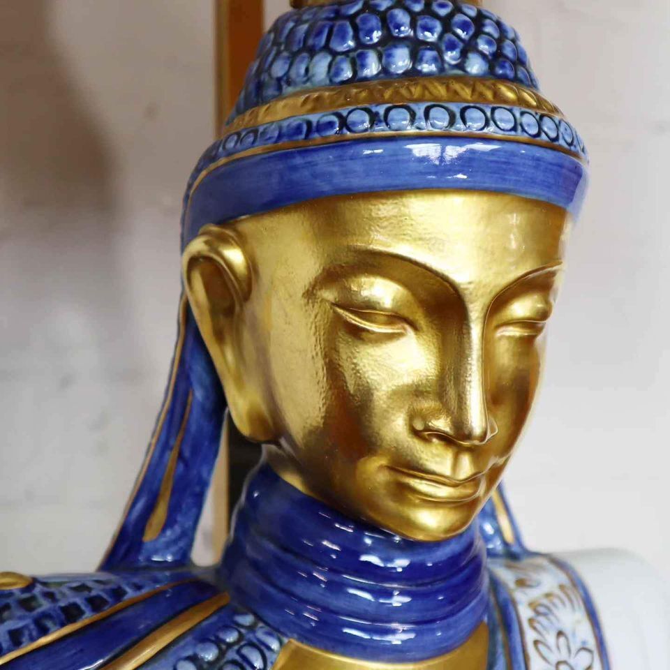 Italian lamp by Societa Porcellane Artistiche Firenze, 1970's.