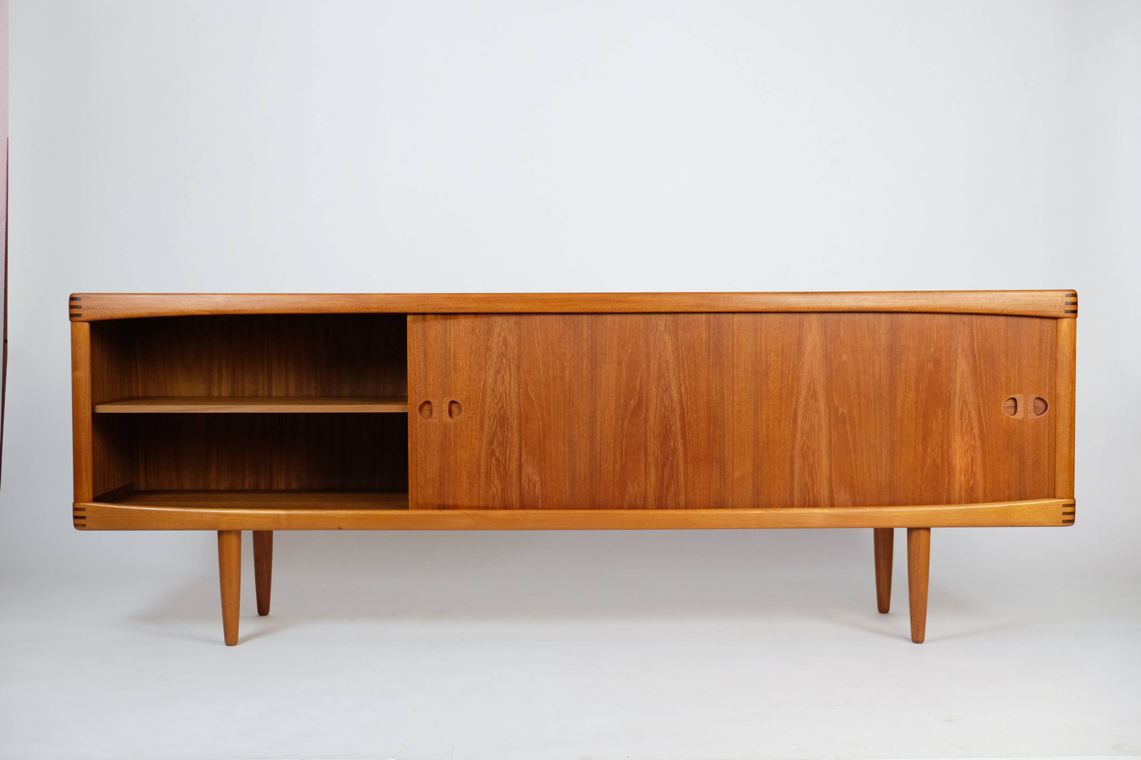 Danish Teak Sideboard by H.W. Klein for Bramin 60er Mid-Century