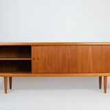 Danish Teak Sideboard by H.W. Klein for Bramin 60er Mid-Century