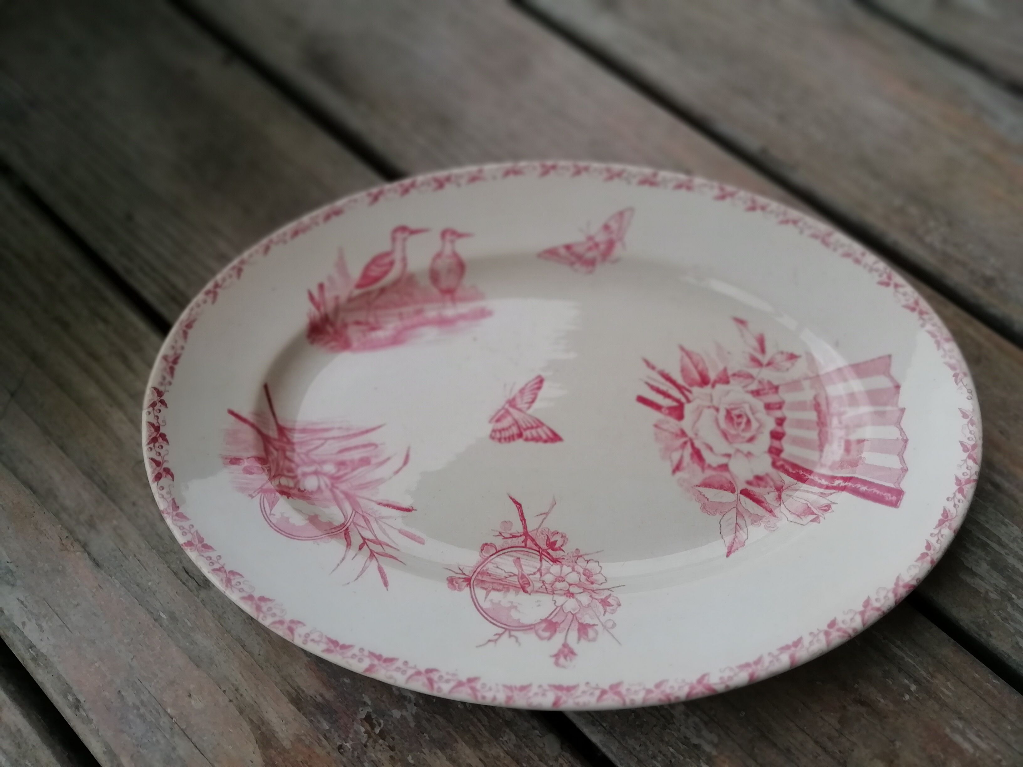 Lot of iron earth dish badonviller