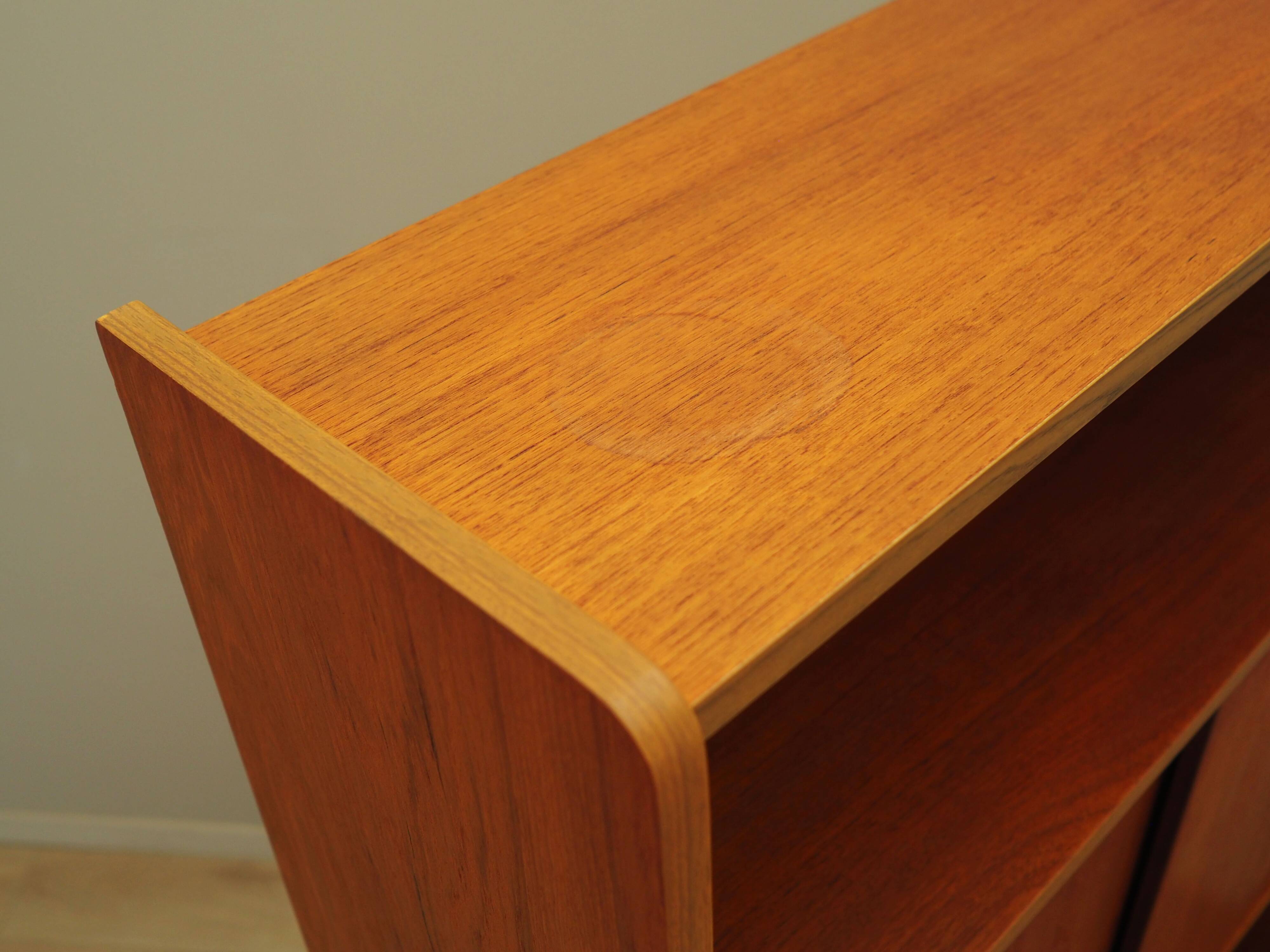 Teak bookcase, Danish design, 1960s, production: Denmark