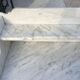 Dressing table with marble top