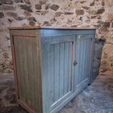 Vintage French pine sideboard – 1930s/1950s