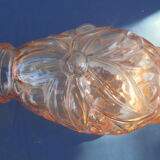 Vase art déco en verre rrose
