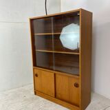 Vitrine scandinave en teck, années 1960