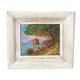 Ancient painting seen from Saint Honorat