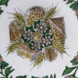 6 Gien cheese plates