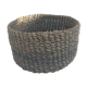 60s rope braided vintage basket