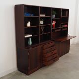 Ensemble de bibliothèques en palissandre, design danois, années 1970, designer : Peter Løvig Nielsen