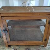 Vintage antique wooden pantry 54 cm