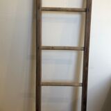 Solid wood ladder
