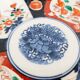 Japanese plate Imari decorated fish