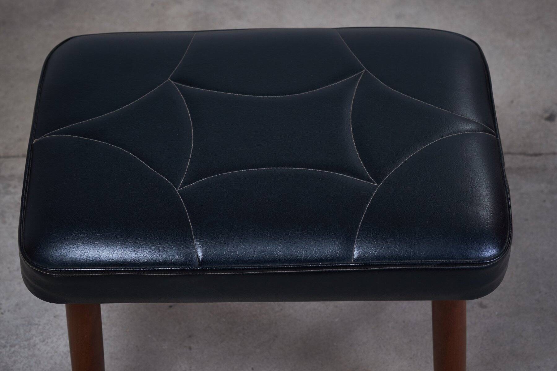 Mid-Century Teak Stool, Denmark