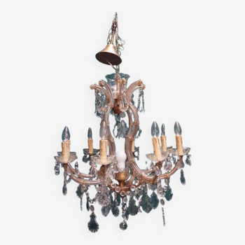 Maria Theresia chandelier - crystal, bronze.