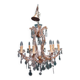 Maria Theresia chandelier - crystal, bronze.