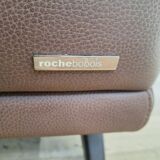 Roche Bobois chocolate sofa