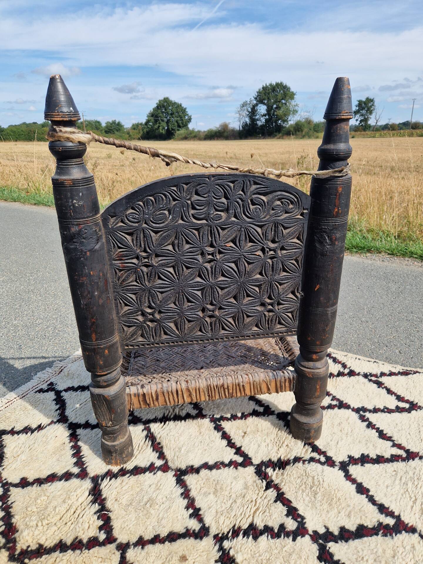 Traditional chair from Pakistan