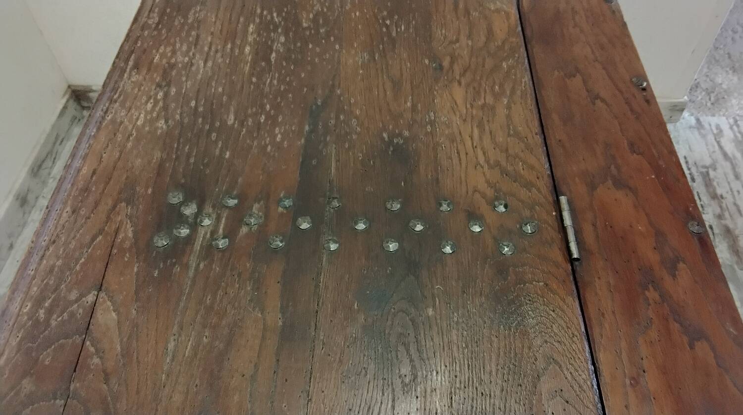 Antique wooden chest