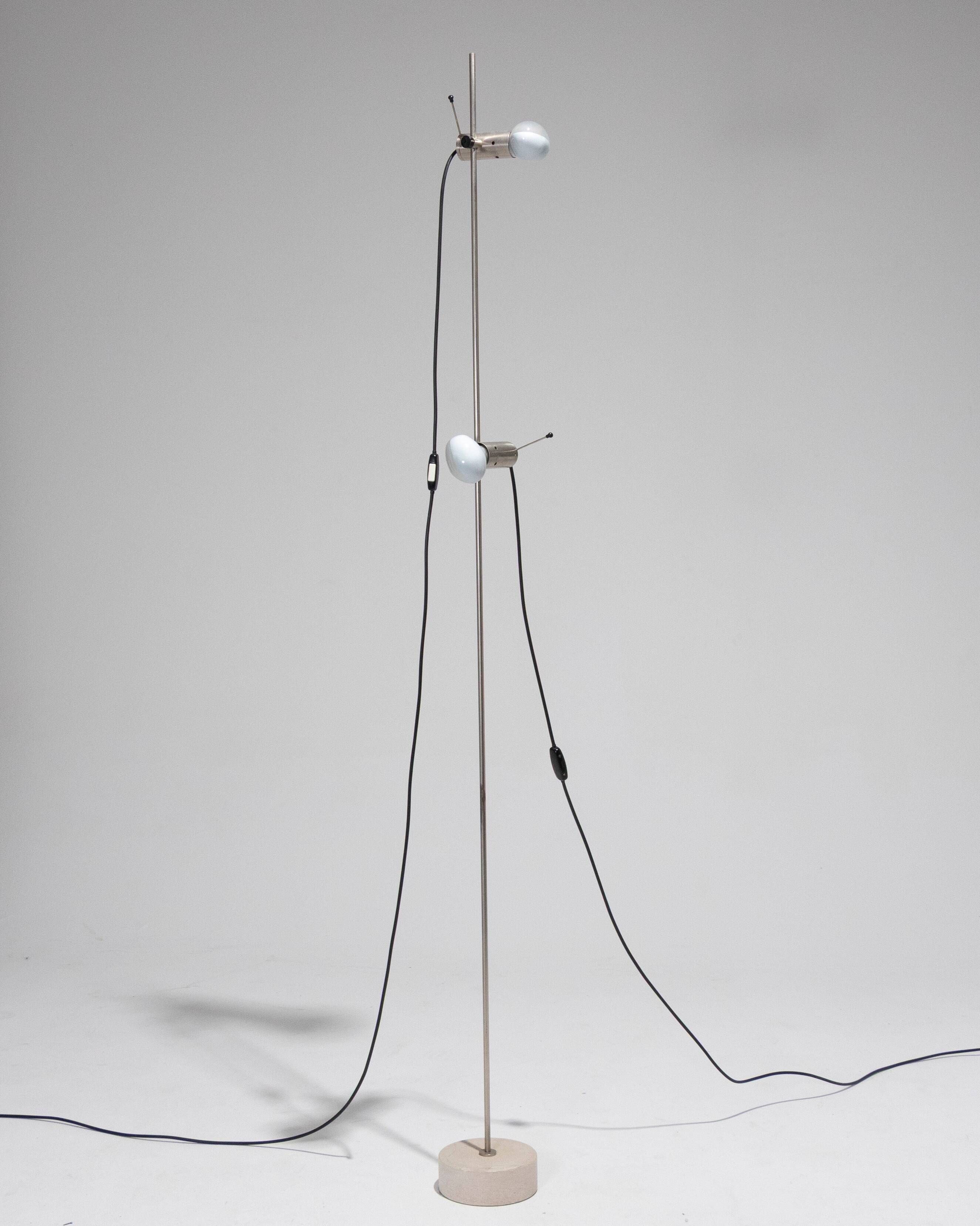 3873 floor lamp, Tito Agnoli, 1950s