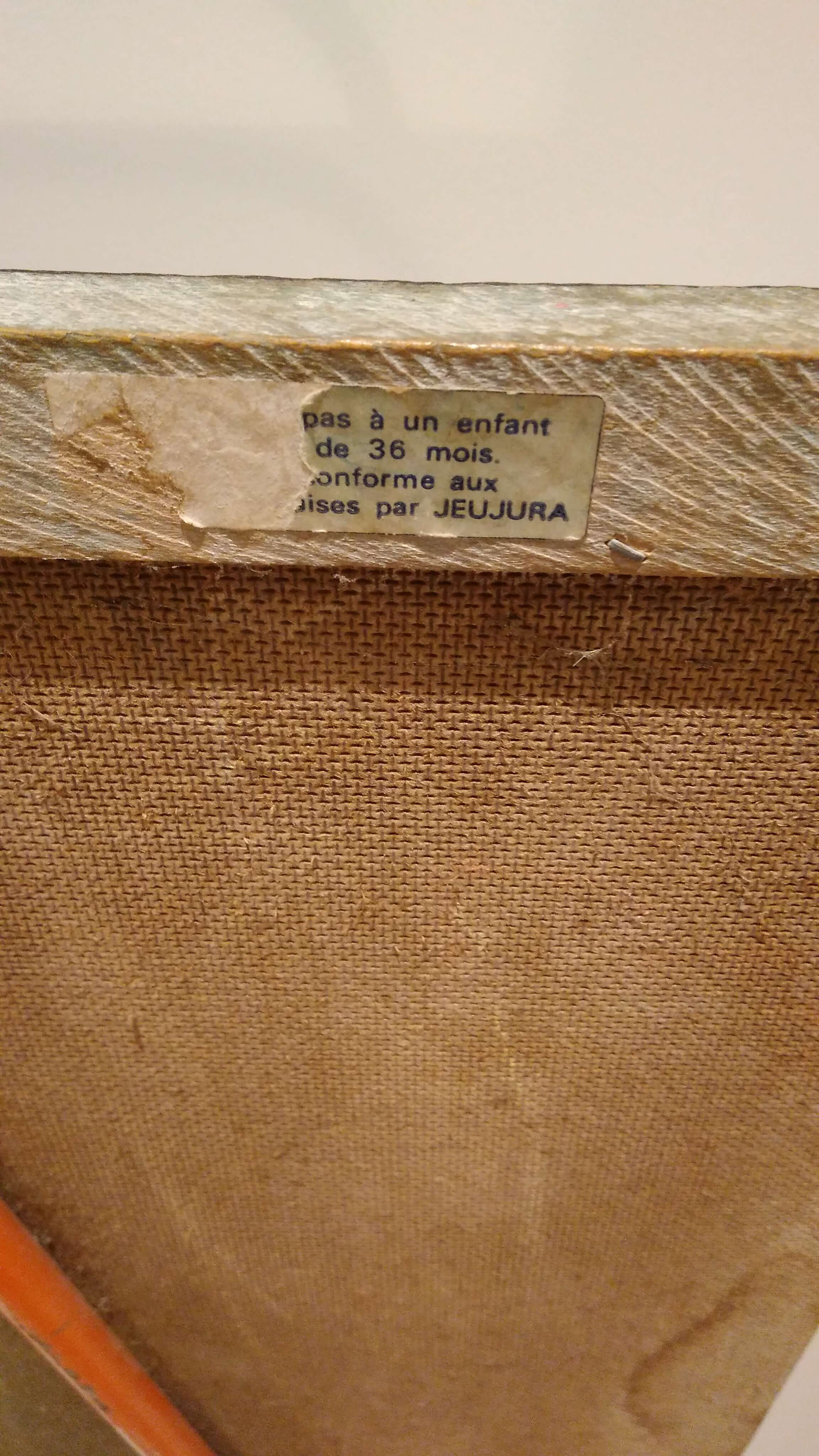 Vintage metal tripod schoolboy table