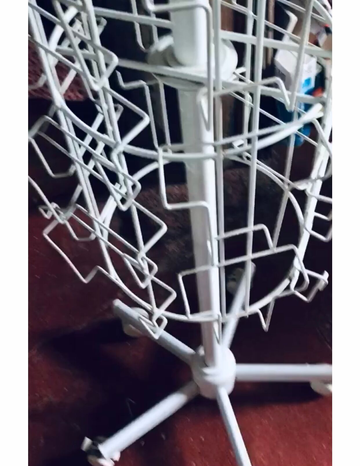 Professional turnstile display for photos or postcards