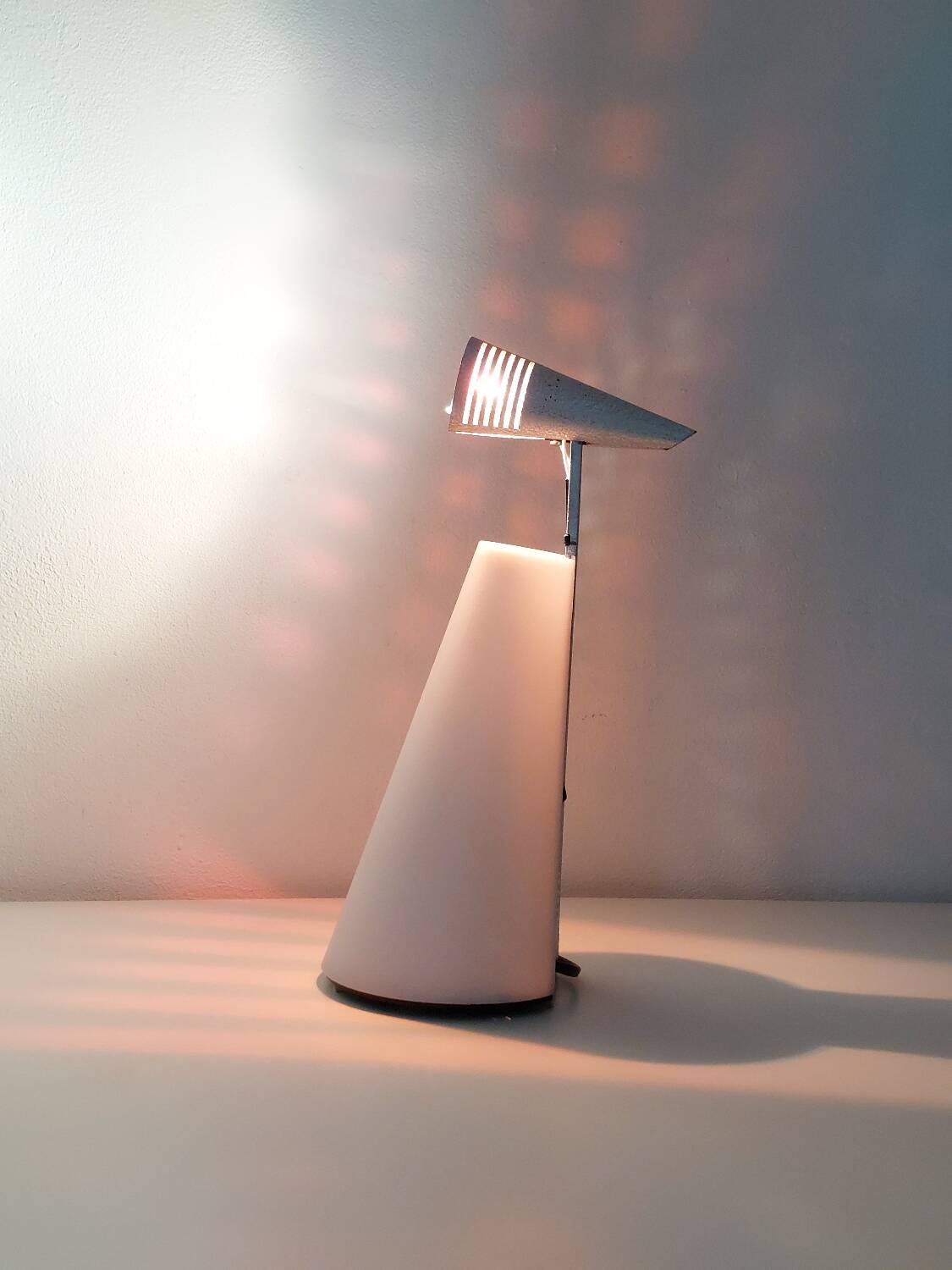 Lampe de table vintage Haruki Mori Cassina 1990