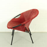 Balloon armchair by L. Erzeugnis for Lusch & Co, Germany, 1960s