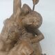 Terracotta sculpture, first half of the 20th century, mythological scene