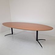 Extra large oval dining or conference table by Artifort