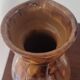 Vintage rustic ceramic pitcher. 1950s/1970s