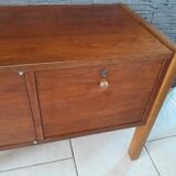Scandinavian teak sideboard file storage unit