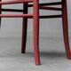 Pair of 50s vintage wooden chairs