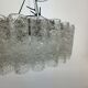 Glass Tubes Chandelier Flush mount from Doria Leuchten, 1960s
