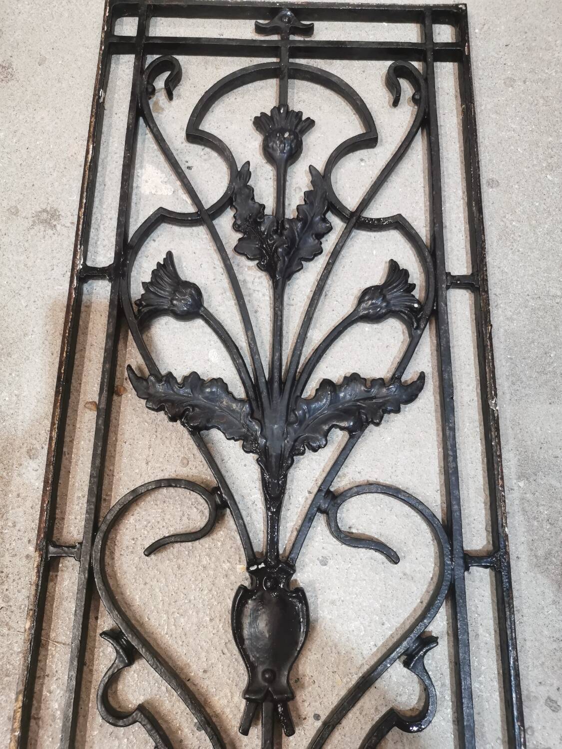 Grille de porte d'entrée